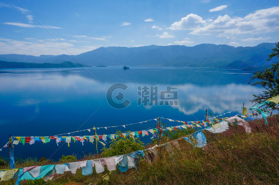 云南丽江泸沽湖图片素材免费下载