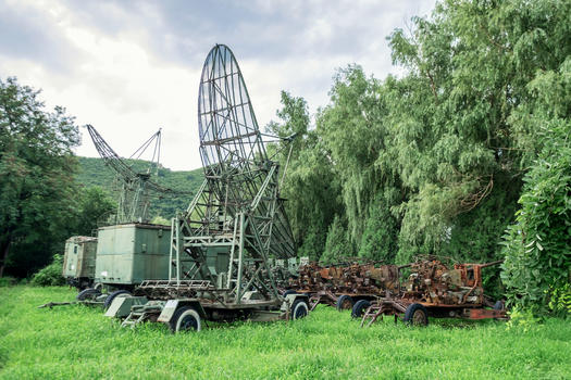 中国航空博物馆的雷达车图片素材免费下载