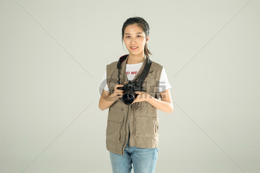 女摄影师图片素材免费下载