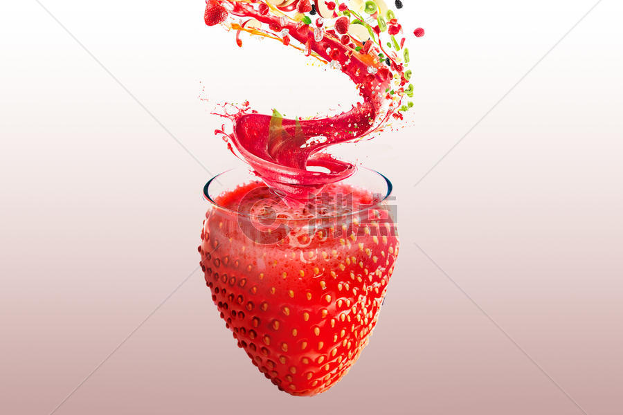 创意水果果汁图片素材免费下载