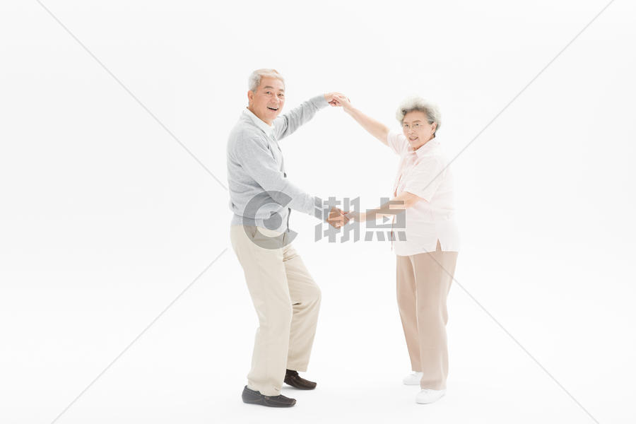 老年夫妇跳舞图片素材免费下载