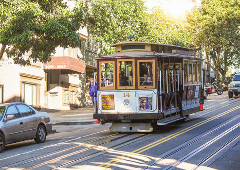 旧金山铛铛车图片素材免费下载