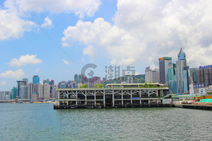 香港湾仔码头图片素材免费下载