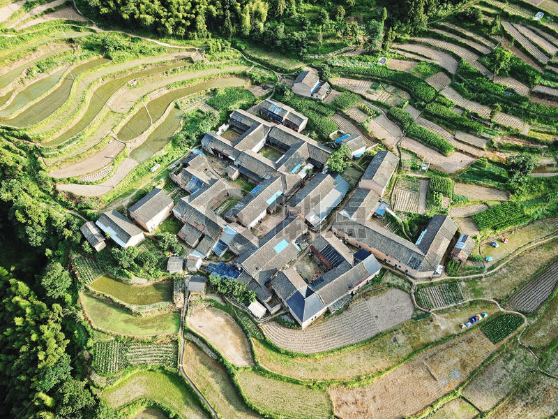 华东最后的香格里拉台州公盂村图片素材免费下载