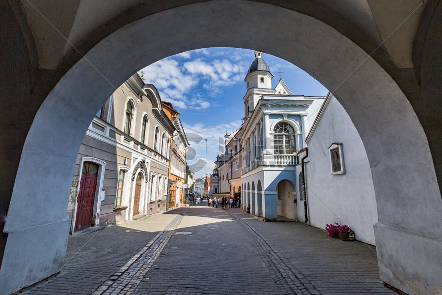 立陶宛首都维尔纽斯街景图片素材免费下载