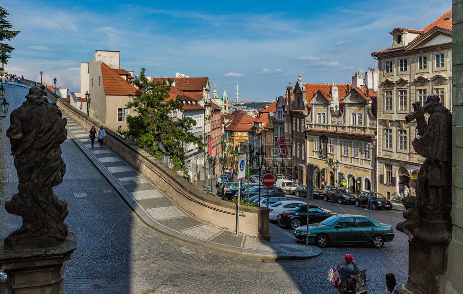 欧洲旅游名城捷克布拉格城市风光图片素材免费下载