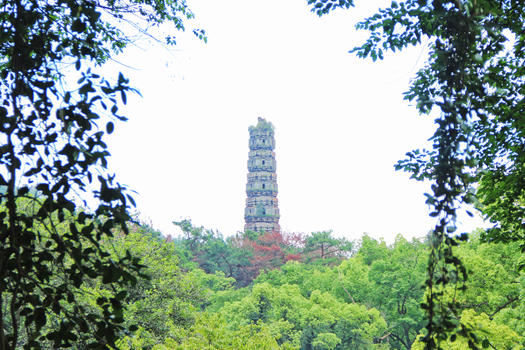 台州国清寺古塔图片素材免费下载
