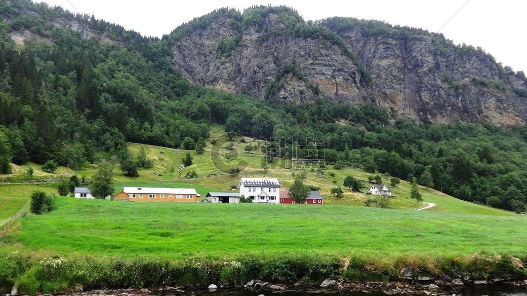 挪威小镇图片素材免费下载