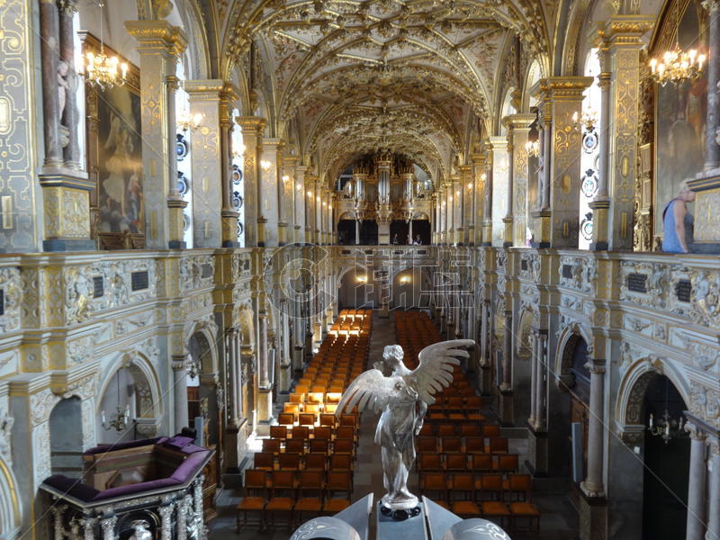 丹麦腓特烈堡内的教堂图片素材免费下载