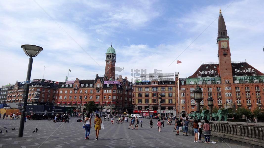 丹麦哥本哈根街景图片素材免费下载