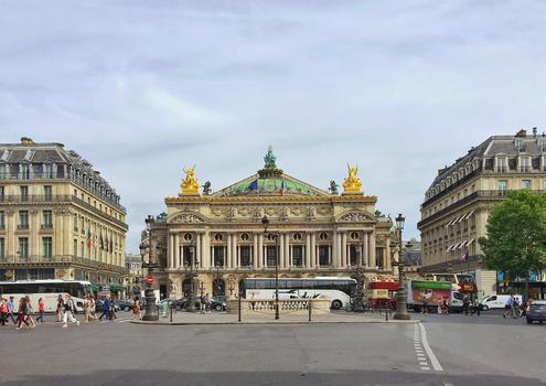 法国巴黎歌剧院外观图片素材免费下载