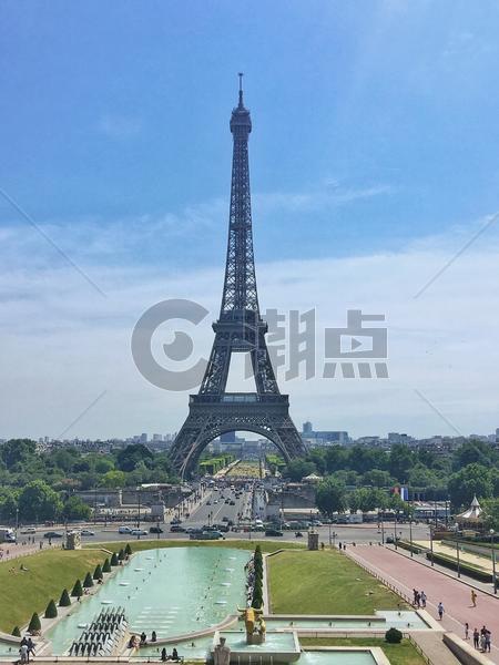 法国巴黎埃菲尔铁塔图片素材免费下载