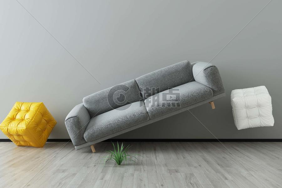 沙发坐垫组合图片素材免费下载