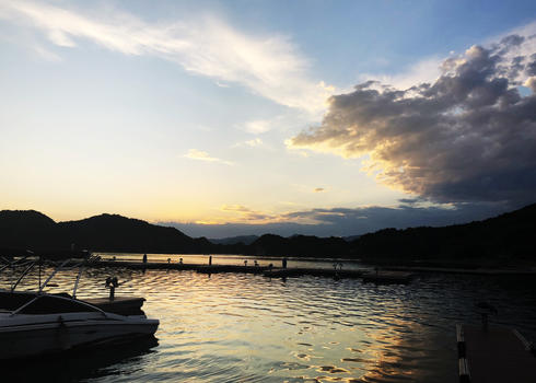 北京平谷金海湖风景区图片素材免费下载