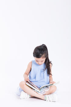 儿童阅读图片素材免费下载