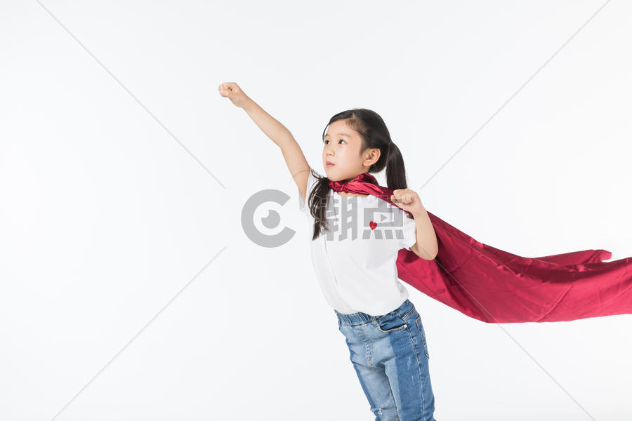 儿童飞翔图片素材免费下载