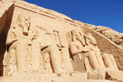 埃及阿斯旺阿布辛贝神庙图片素材免费下载