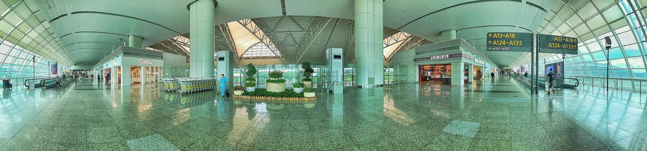 广州白云机场全景图图片素材免费下载