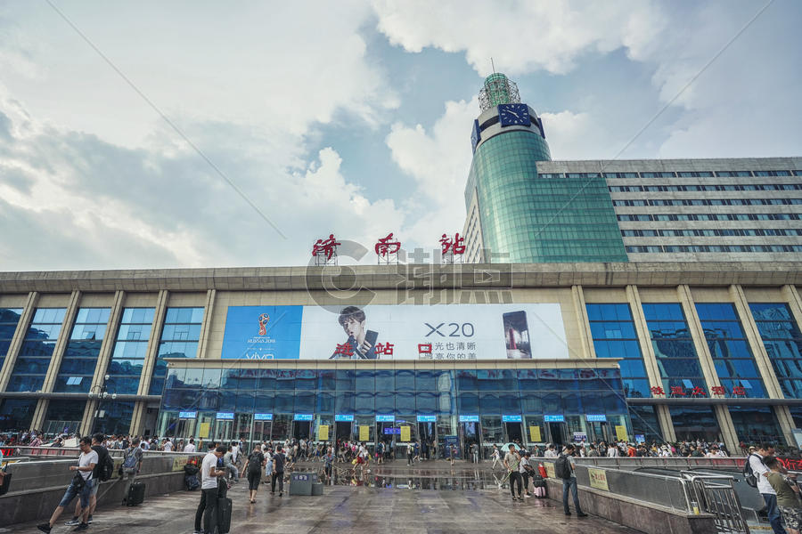 济南火车站图片素材免费下载