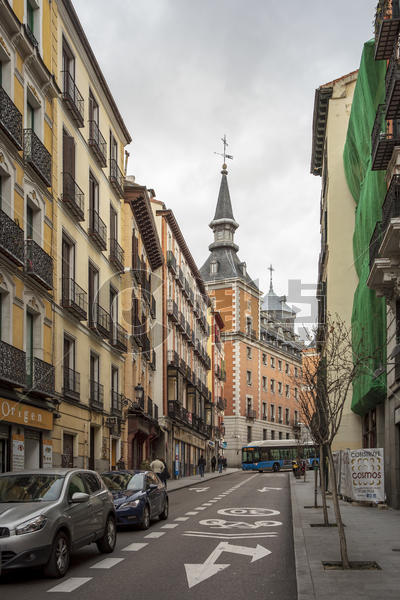 西班牙马德里街景图片素材免费下载