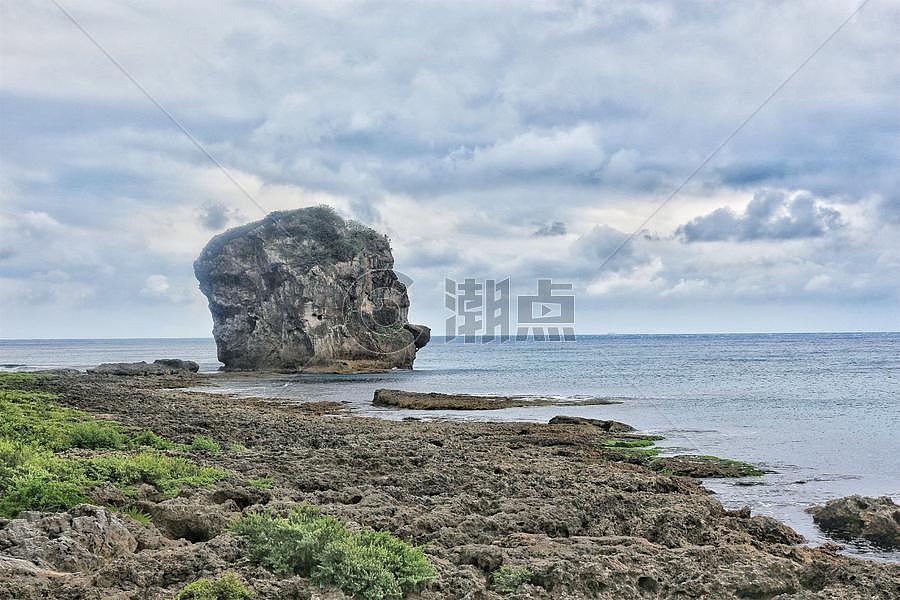 台湾垦丁帆船石图片素材免费下载