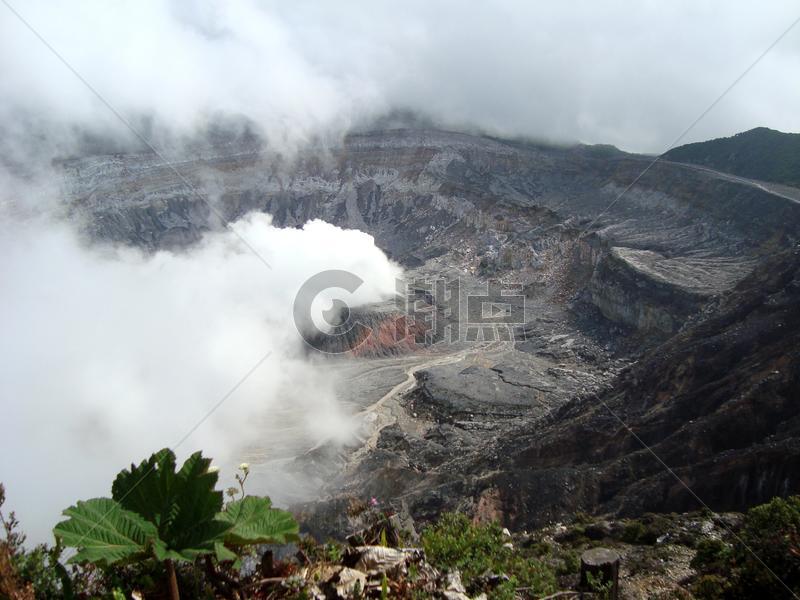 哥斯达黎加波阿斯火山图片素材免费下载