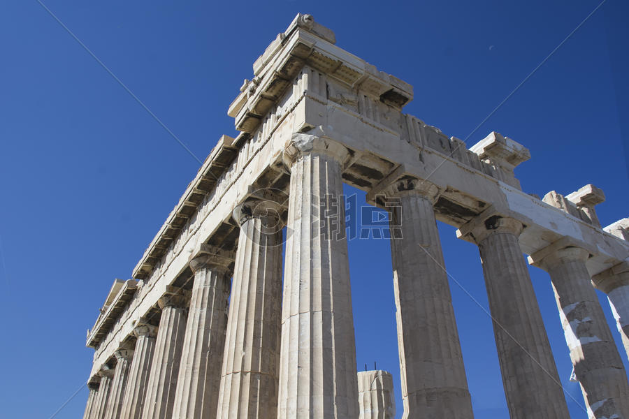 希腊帕特农神庙图片素材免费下载