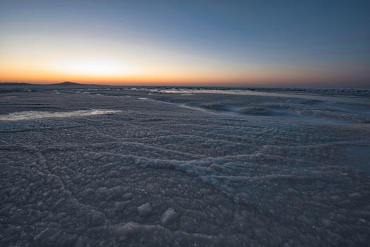 日落冰海图片素材免费下载