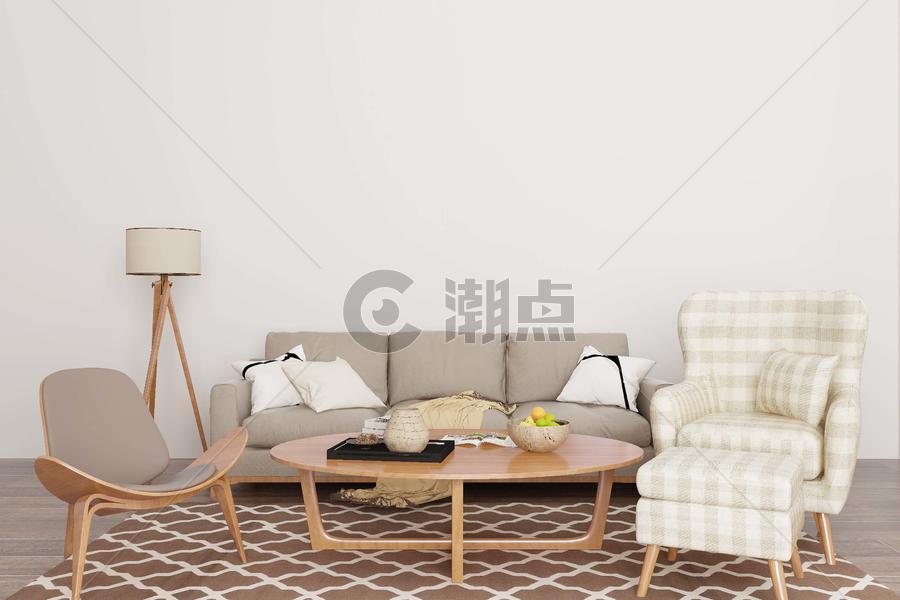 现代沙发茶几组合图片素材免费下载