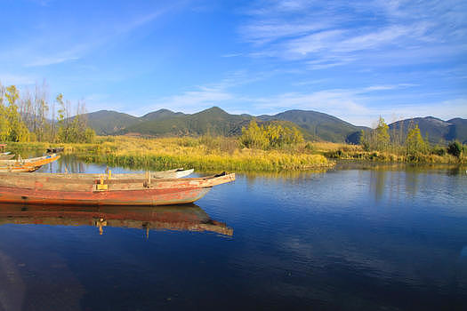泸沽湖图片素材免费下载