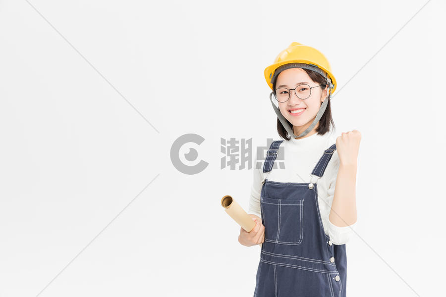 女性工程师图片素材免费下载