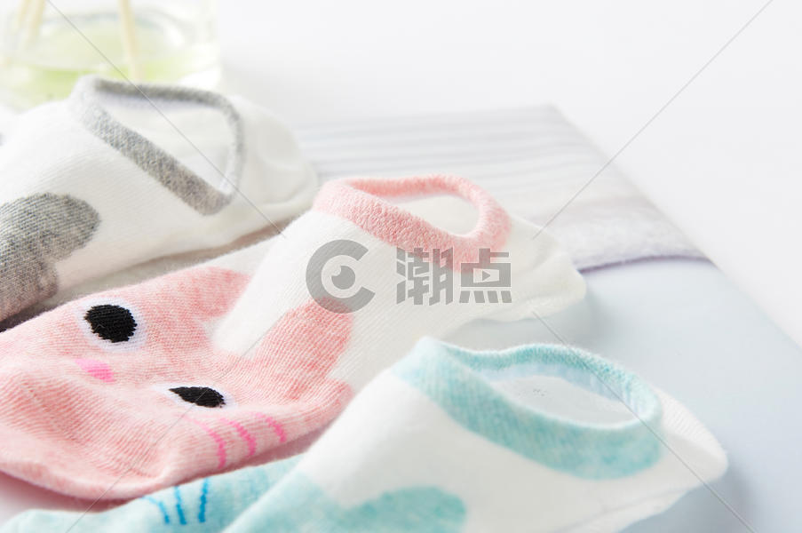 女生纯棉船袜图片素材免费下载