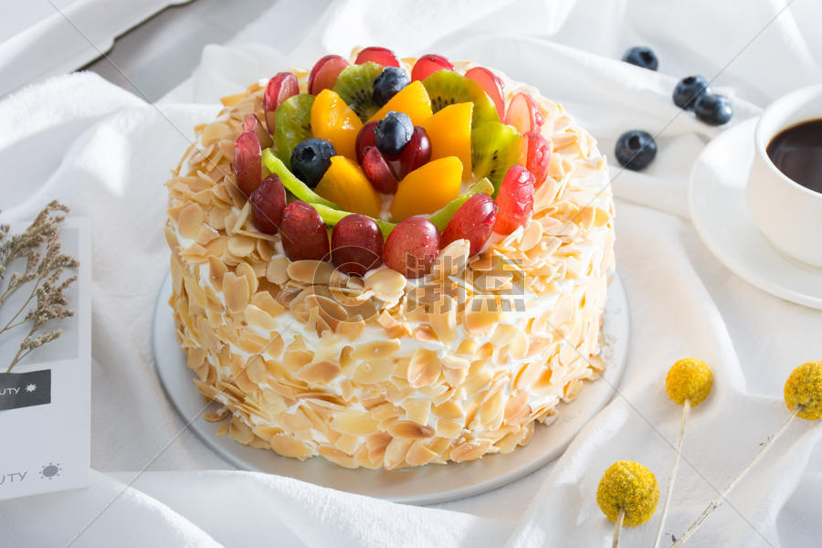水果生日蛋糕图片素材免费下载