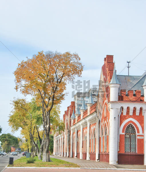 俄罗斯远东城市海兰泡图片素材免费下载