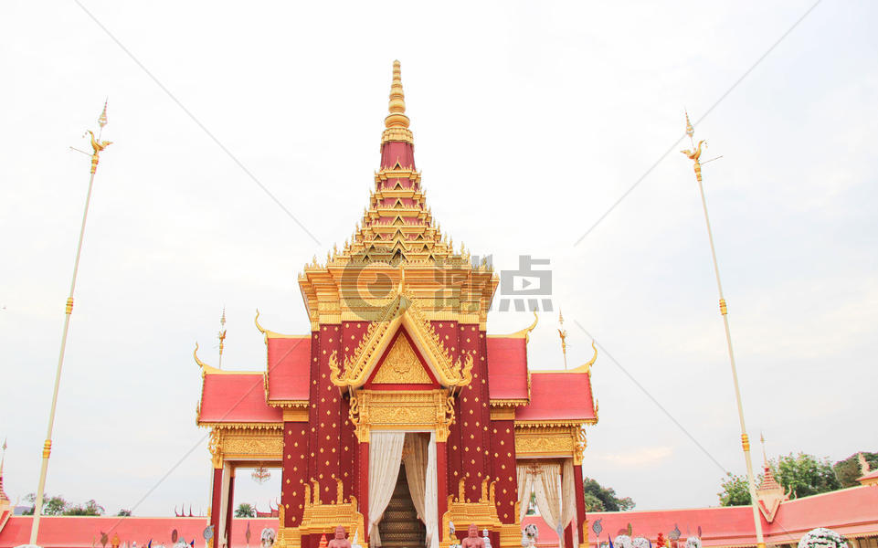 柬埔寨金边皇宫图片素材免费下载