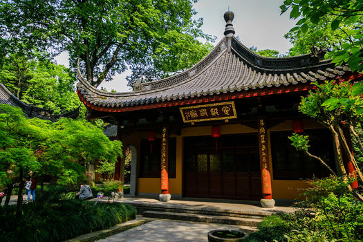 杭州灵隐寺寺庙图片素材免费下载