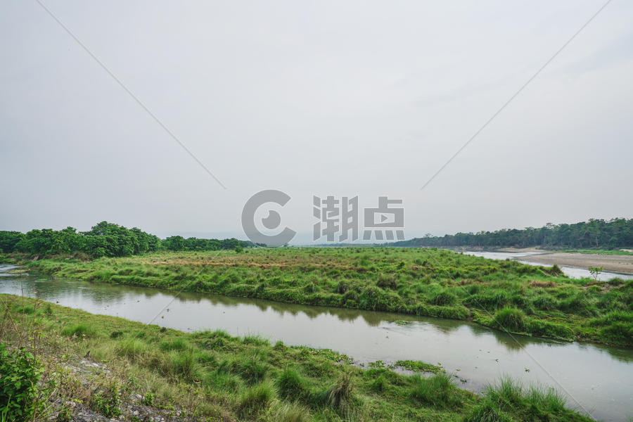 尼泊尔奇特旺国家公园河流风光摄影图7952*5304图片素材免费下载-编号864272-潮点视频