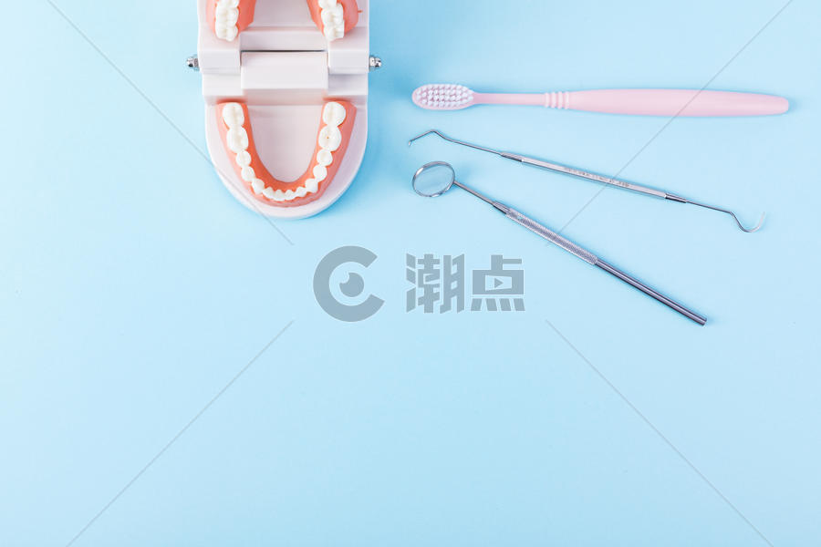 假牙模型护齿工具图片素材免费下载