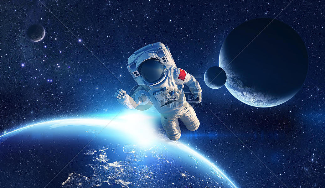 外太空宇航员图片素材免费下载