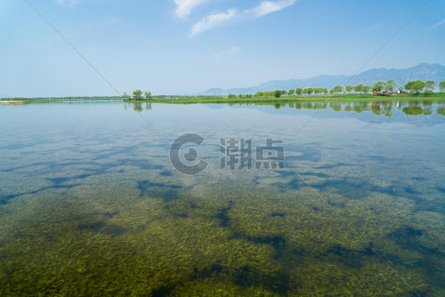 北京野鸭湖国家公园景色图片素材免费下载