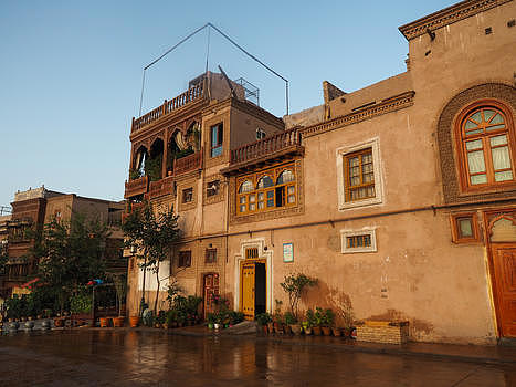 喀什噶尔古城图片素材免费下载