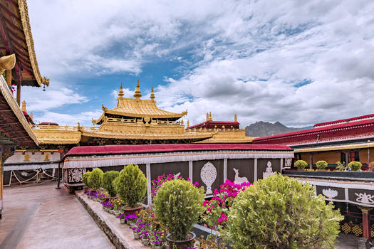 西藏大昭寺图片素材免费下载