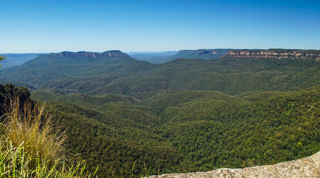澳洲悉尼蓝山公园三姐妹峰图片素材免费下载