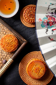 中秋传统美食月饼图片素材免费下载
