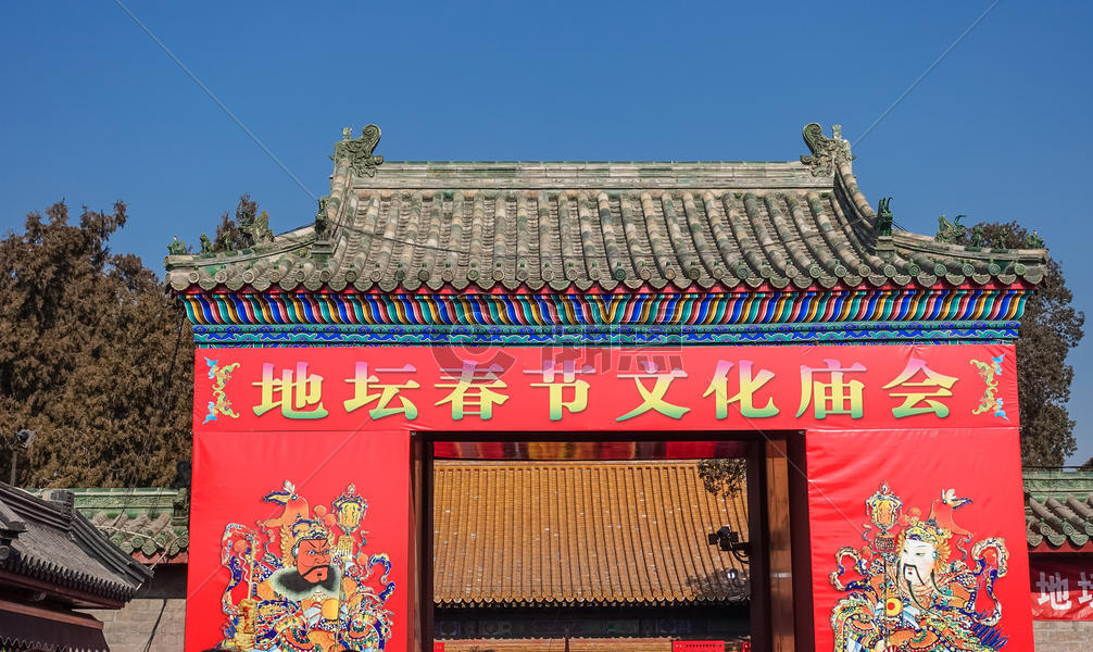 北京地坛庙会图片素材免费下载
