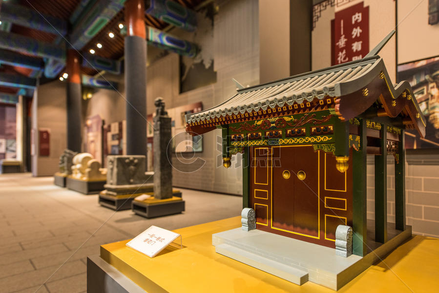 北京古建筑博物馆展览图片素材免费下载