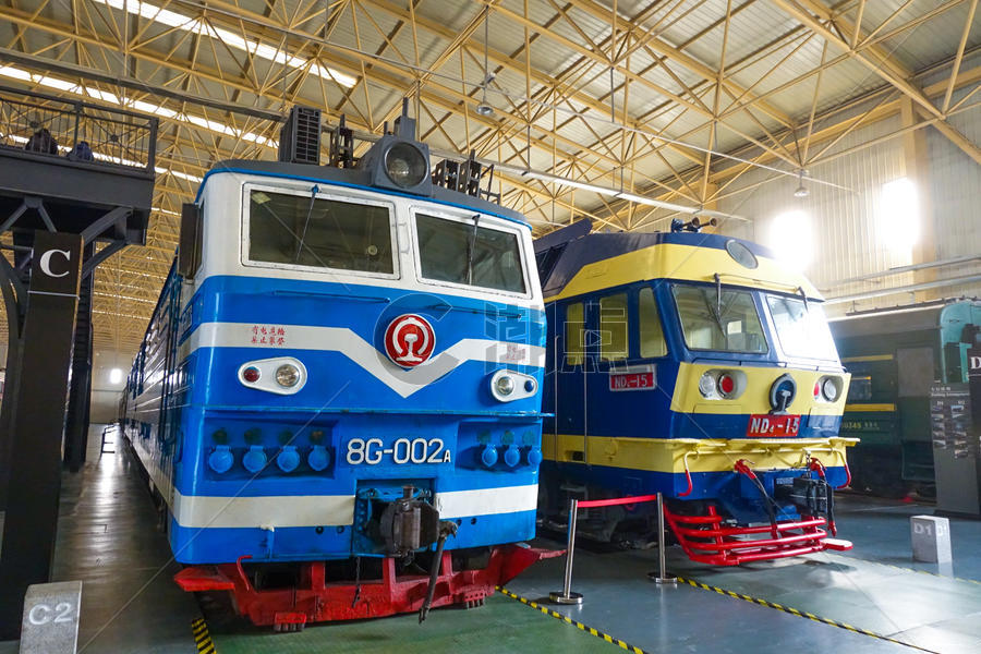 中国铁道博物馆火车头图片素材免费下载