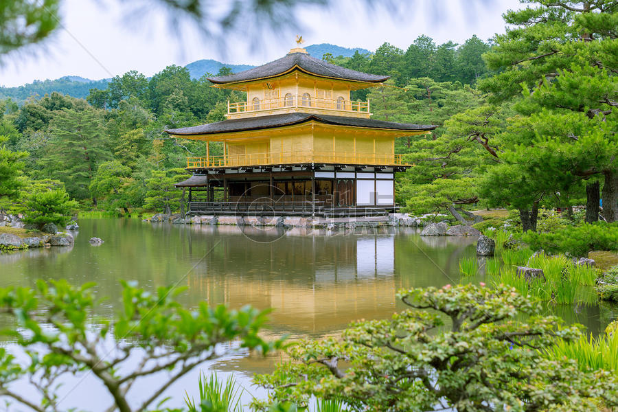 日本金阁寺图片素材免费下载
