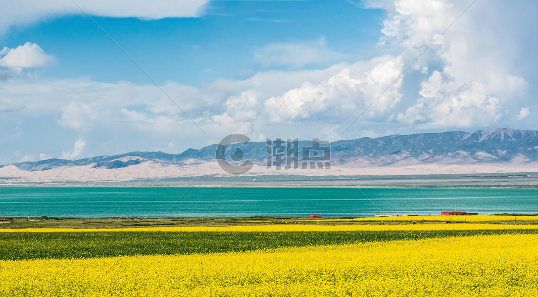 青海湖风光图片素材免费下载
