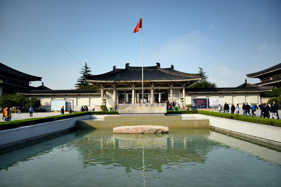 陕西历史博物馆图片素材免费下载